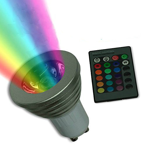Lampe GU10 5W LED RGB