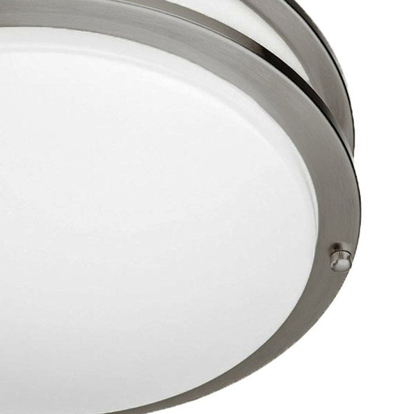 HISUN LED Dimmable LED Flush Mount Celling Light 10" 15W  1120LM 3000K