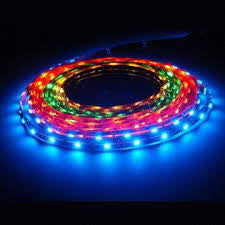 HISUN LED RGB Strip Lights Waterproof 72W 12V  16'5" 300 unit SMD 5050 LEDs