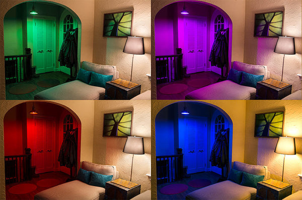 HISUN LED PAR30 8W Color Bulb