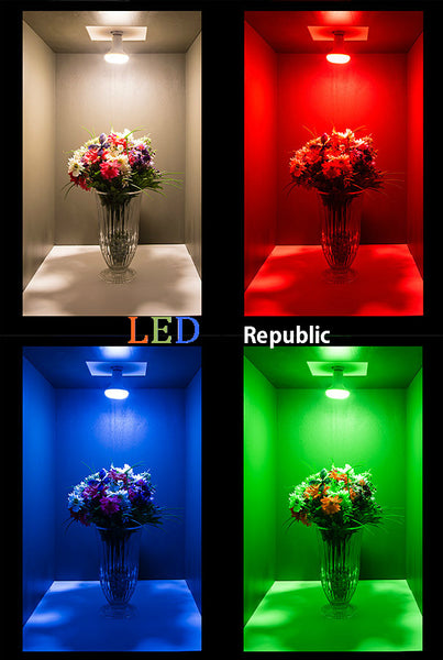 HISUN LED PAR30 8W Color Bulb